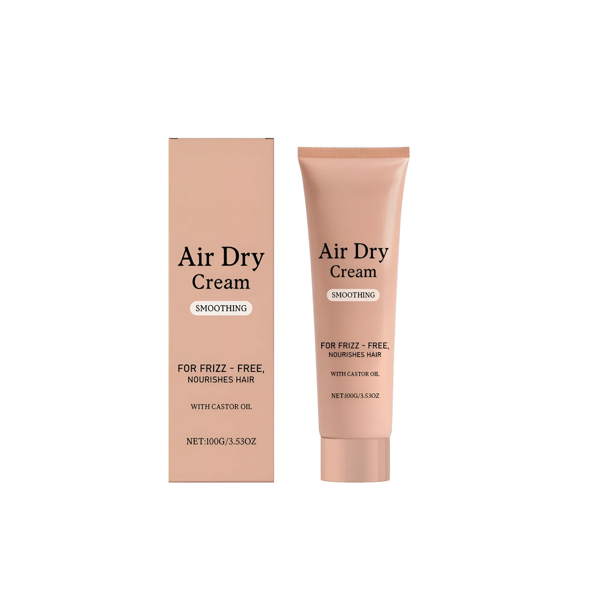 100g pot of hair softening cream containing keratin, castor oil, panthenol, and coconut oil