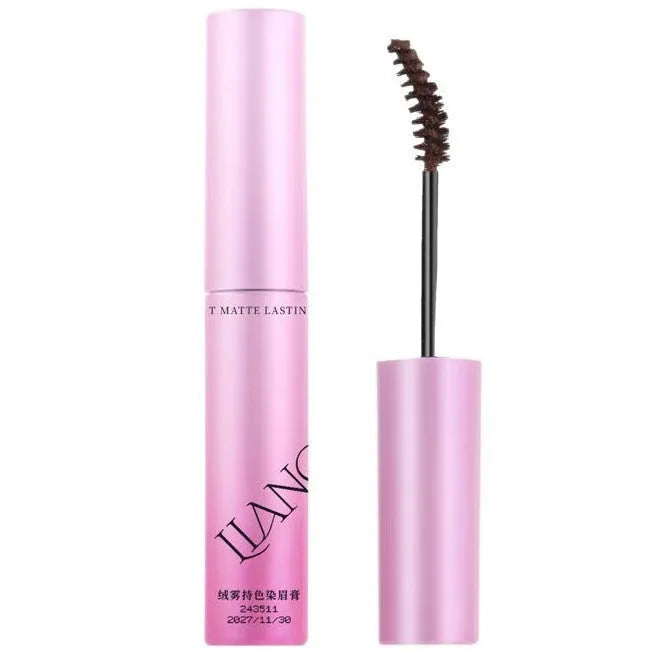 Long-lasting Velvet Fog Eyebrow Cream 4.5g in four shades including Milk Coffee Coconut Palm and Raw Latte