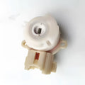 White plastic ignition lock plug replacement part for Senya M80 and S80 scooter models
