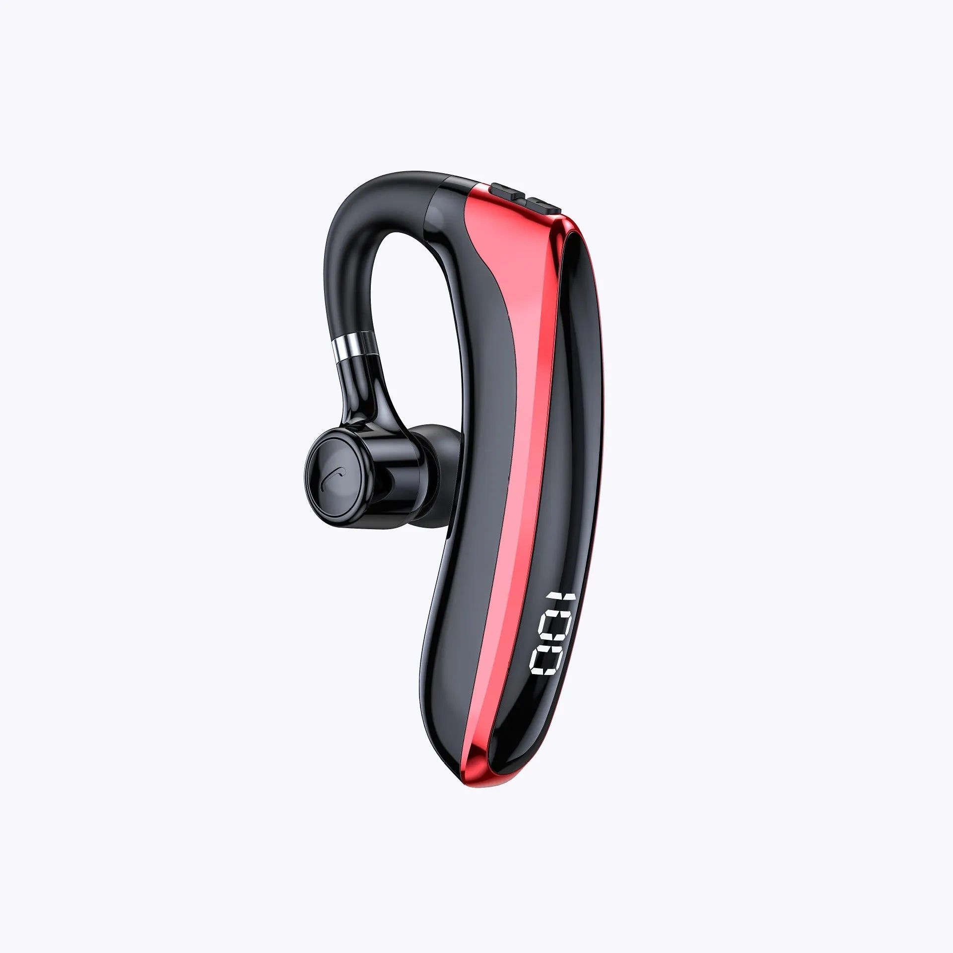 Bone conduction sports Bluetooth headset in ear hook style with digital display
