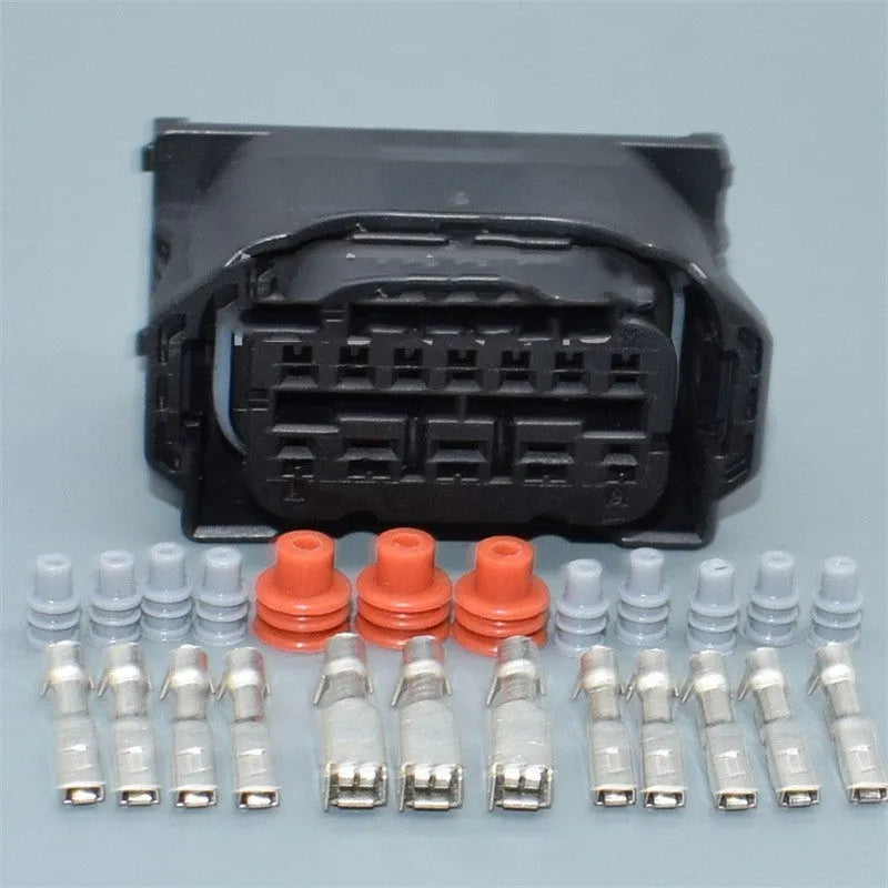 Black BMW headlight line speed plug connector for X1 E90 E92 models, part DJ7121W-1.5 2.8-21
