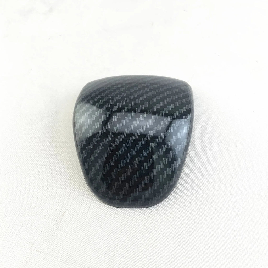 Carbon fibre pattern gear shift cover for car interior decoration