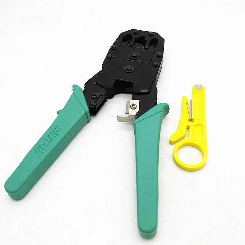 SZ-315 network cable crimping pliers with rubber handles for RJ45 and phone wire termination