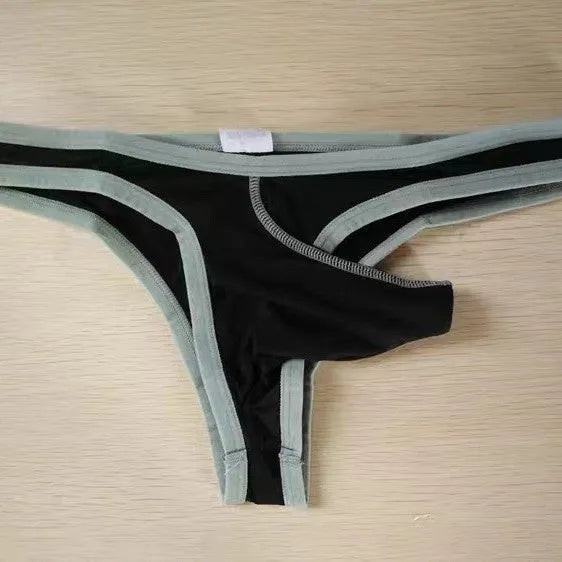 Men's Ice Silk briefs in multiple colours showing elephant nose pouch design on a white background.