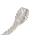 Water drill self-adhesive decorative strip for clothing and shoes in electroplated glass