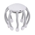 USB-powered electric head massager with multiple claw design for scalp vibration massage