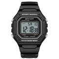 Youth waterproof electronic watch with alarm in six colour options
