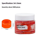 Bloodworm clip multifunctional live bait fishing supply in blue colour with ABS body and rubber bands
