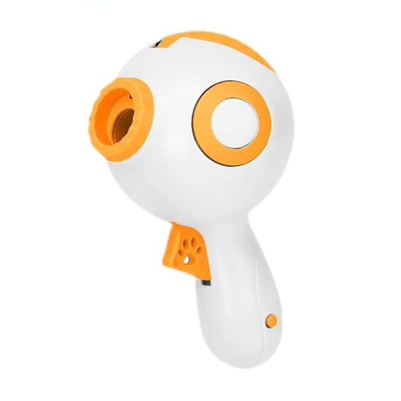 Green interactive dog treat dispenser toy with remote feeding function for training and slow feeding