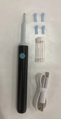 Smart visual ear spoon with 5MP high-definition endoscope lens and LED light for safe ear cleaning