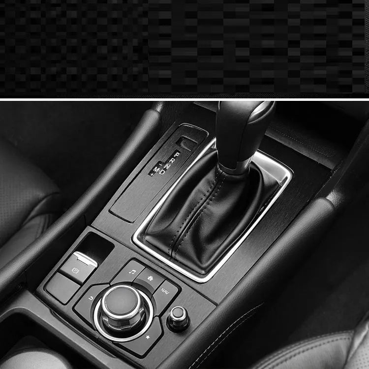 Unksera car interior decorative vinyl sticker kit for centre console and dashboard modification