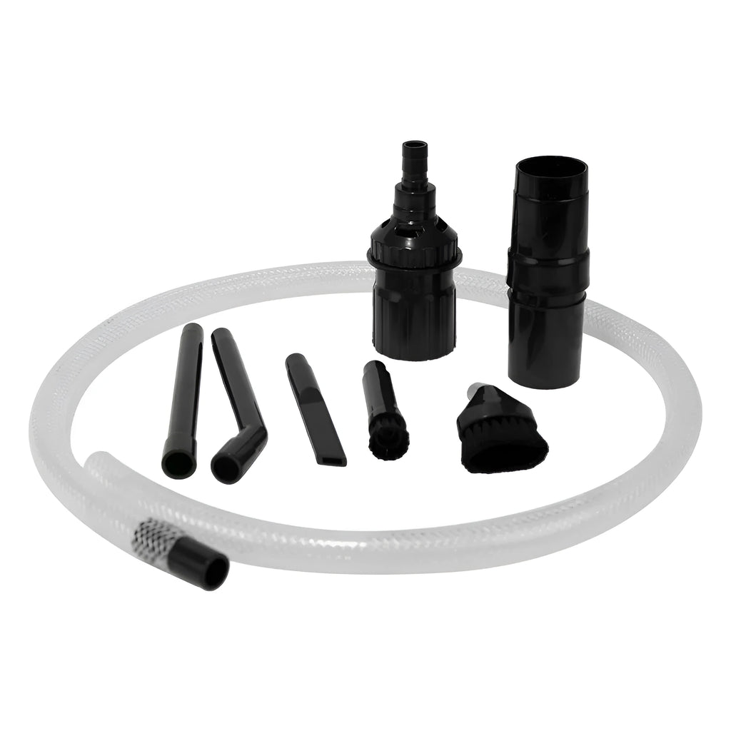 Eight-piece set of small multifunctional suction heads for vacuum cleaner auxiliary dust collection