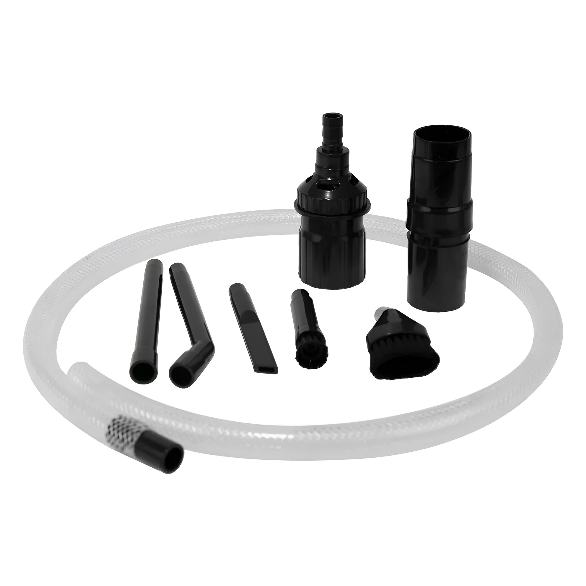 Eight-piece set of small multifunctional suction heads for vacuum cleaner auxiliary dust collection