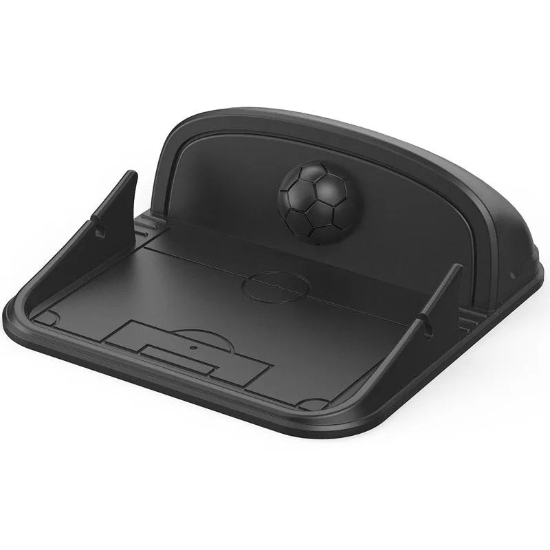Silicone automobile phone holder in Peak-X5 colour with common node design for car and desktop use
