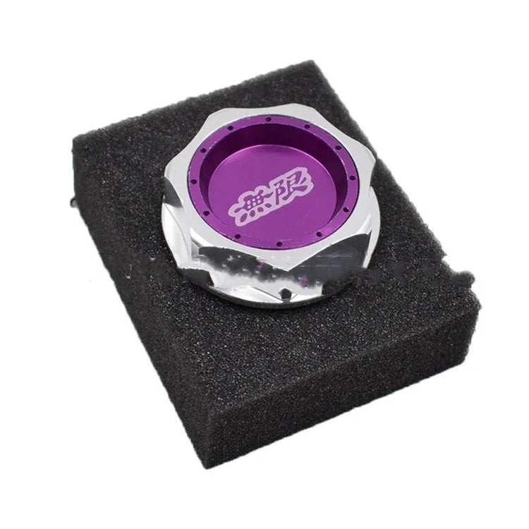 Aluminum alloy anti-leakage oil filter cap for Honda vehicles in six colour options