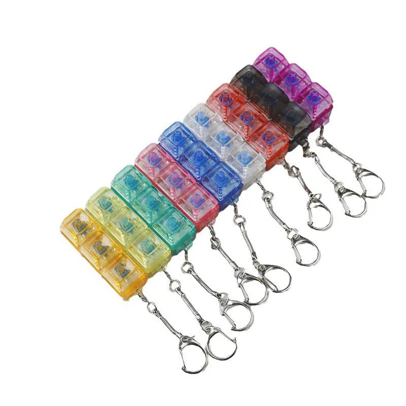 PC transparent decompression shaft tester with light showing internal mechanism, 4-hole design