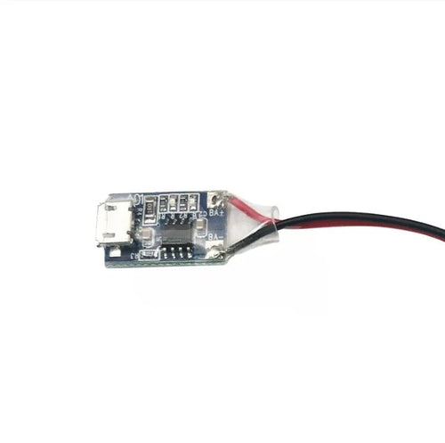 Aviation model running light unit with LED and charger components for fixed-wing aircraft.