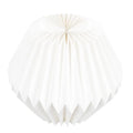 Origami creative paper lampshade in waist drum shape as a window display lantern pendant light cover