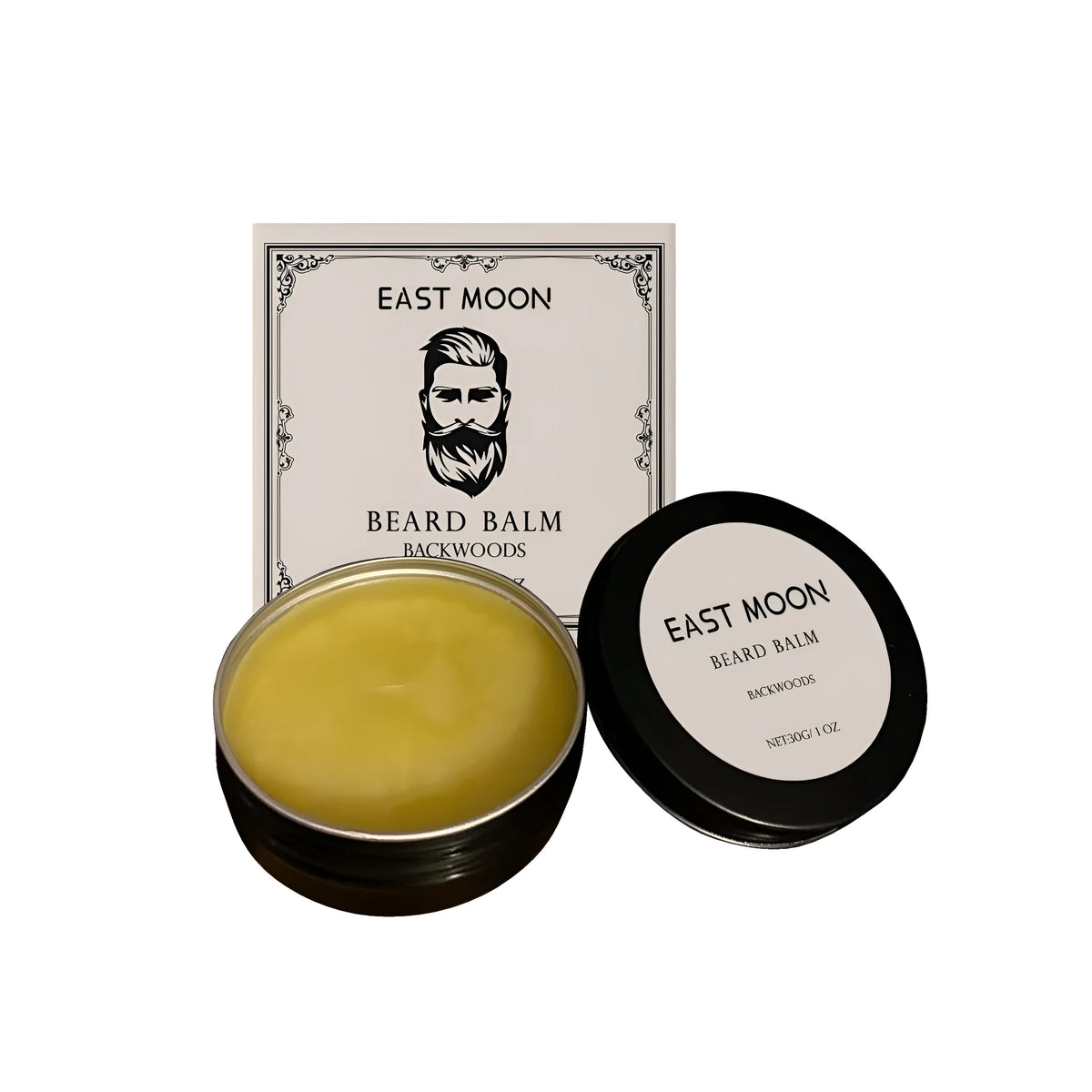 Men's beard care cream 30g with beeswax, shea butter, jojoba seed oil and sweet almond oil