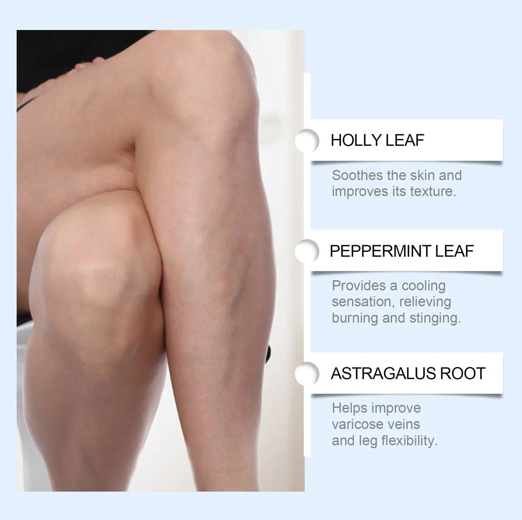 Leg Care Soothing Cream 20g tube with mint and herbal active ingredients