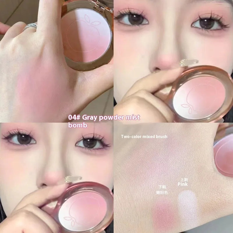 Bubble Gradient Blush compact open showing powder blush in a natural shade.