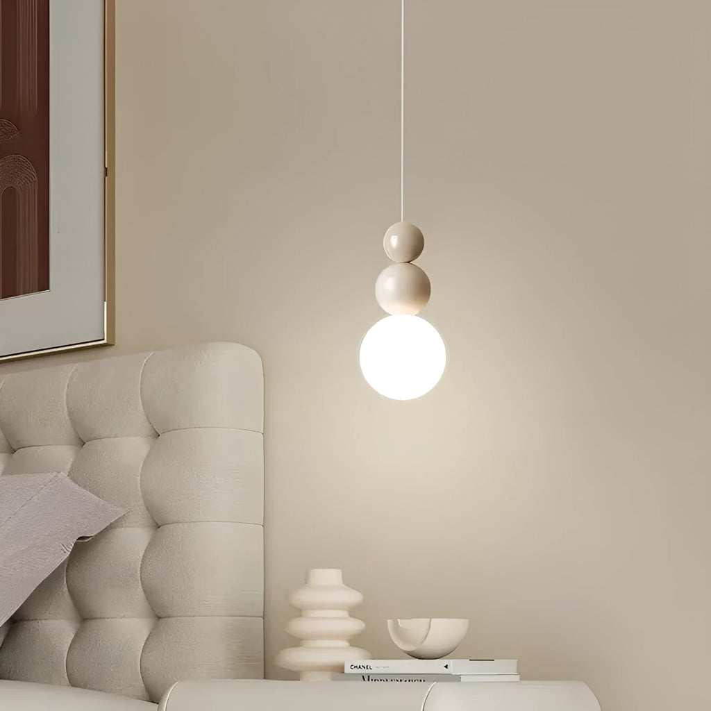 Nordic style cream chandelier with chrome 2 heads option for bedroom or dining room use