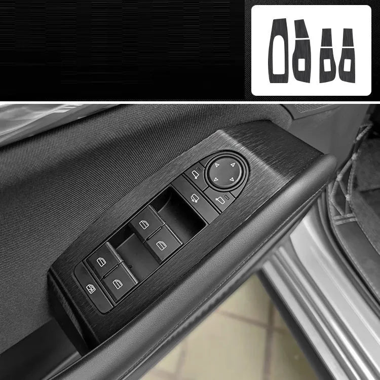 Unksera car interior decorative vinyl sticker kit for centre console and dashboard modification
