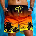 Men's swimming trunks loose board fit polyester fibre ethnic style available in multiple colours sizes S to 5XL