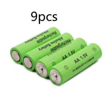 AA size alkaline rechargeable battery with 3000mAh capacity and 1.5V voltage