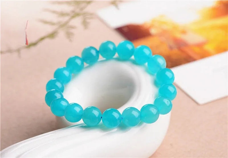 Grade 7A Amazonite natural scattered beads in multiple sizes for jewellery making