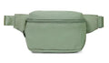 Outdoor casual sports messenger phone bag in Oxford cloth, 21x5x13cm, beige colour, with sandwich pocket
