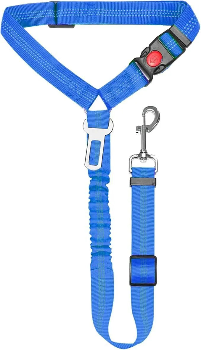 Nylon dog leash with metal buckle in multiple colour options including Army Green, Black, Blue, and Pink