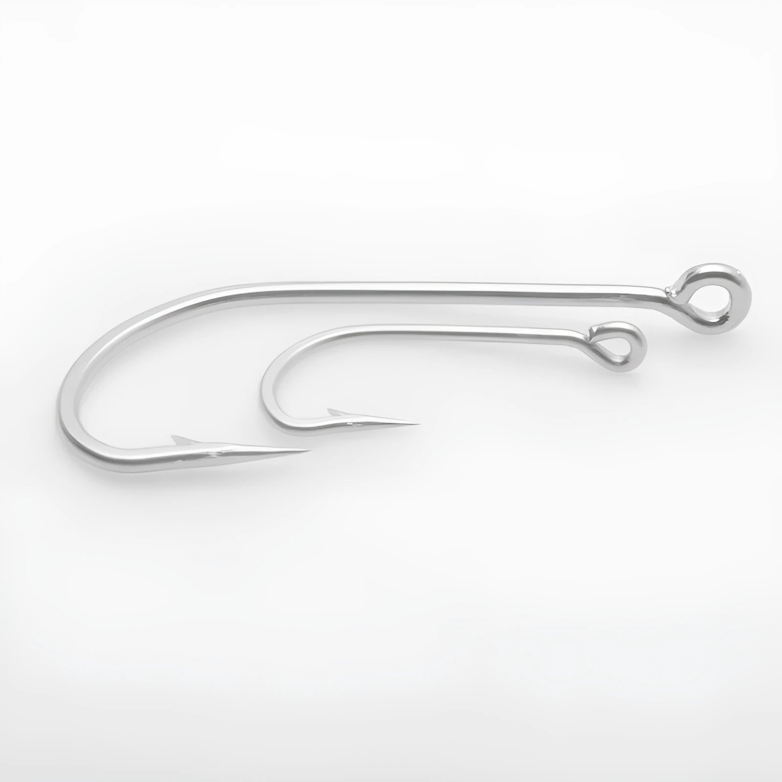 Pack of stainless steel alloy sea fishing hooks for weever, snakehead and seahorse species.
