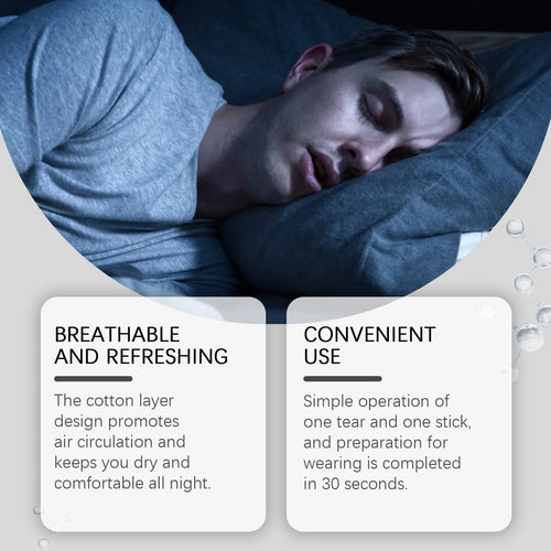 30 pack of anti-snoring adhesive nasal strips for overnight breathing improvement