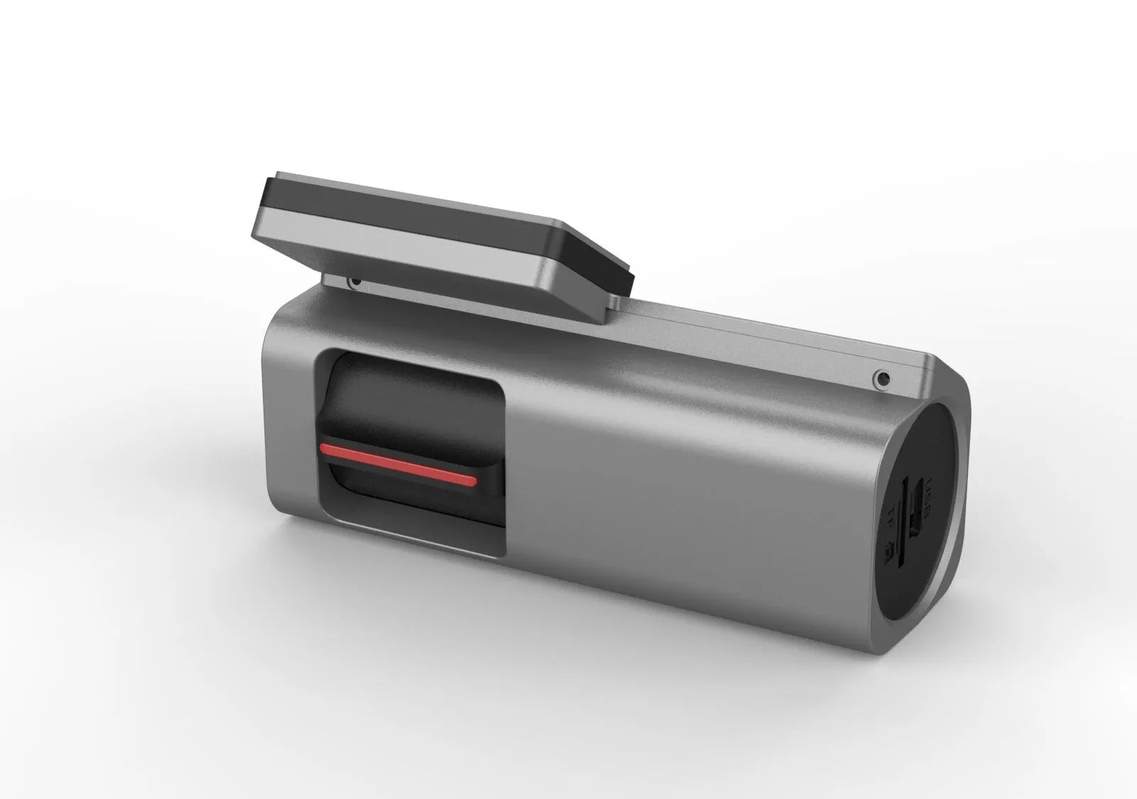 A380 wireless hidden car dash camera with 4K lens and adhesive mount