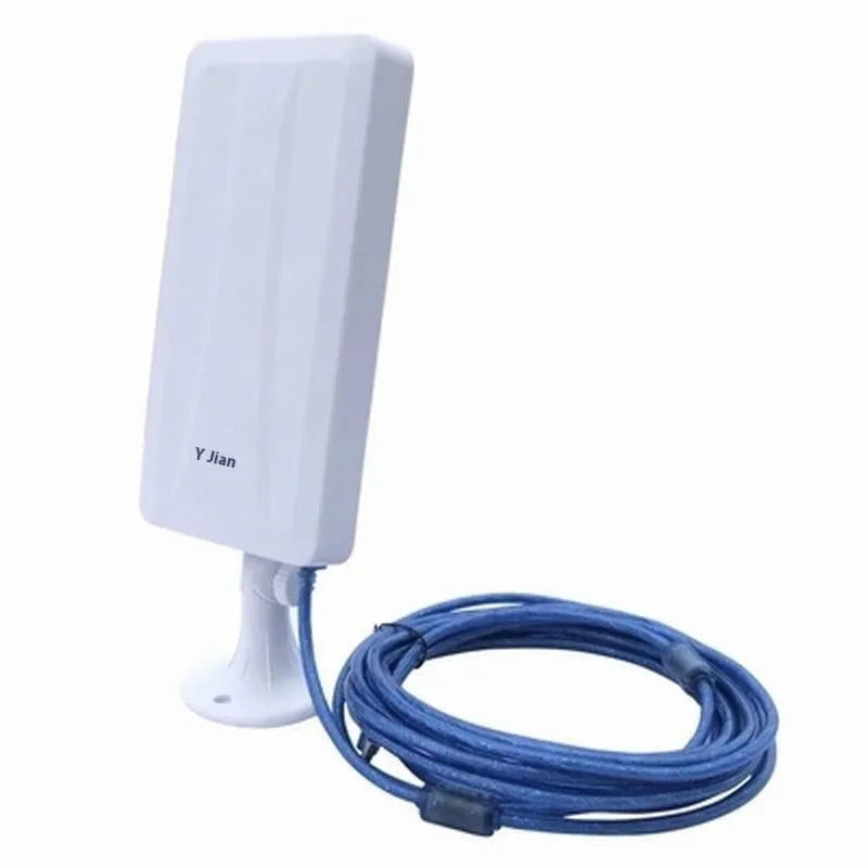 White high power USB wireless network card with type USB interface