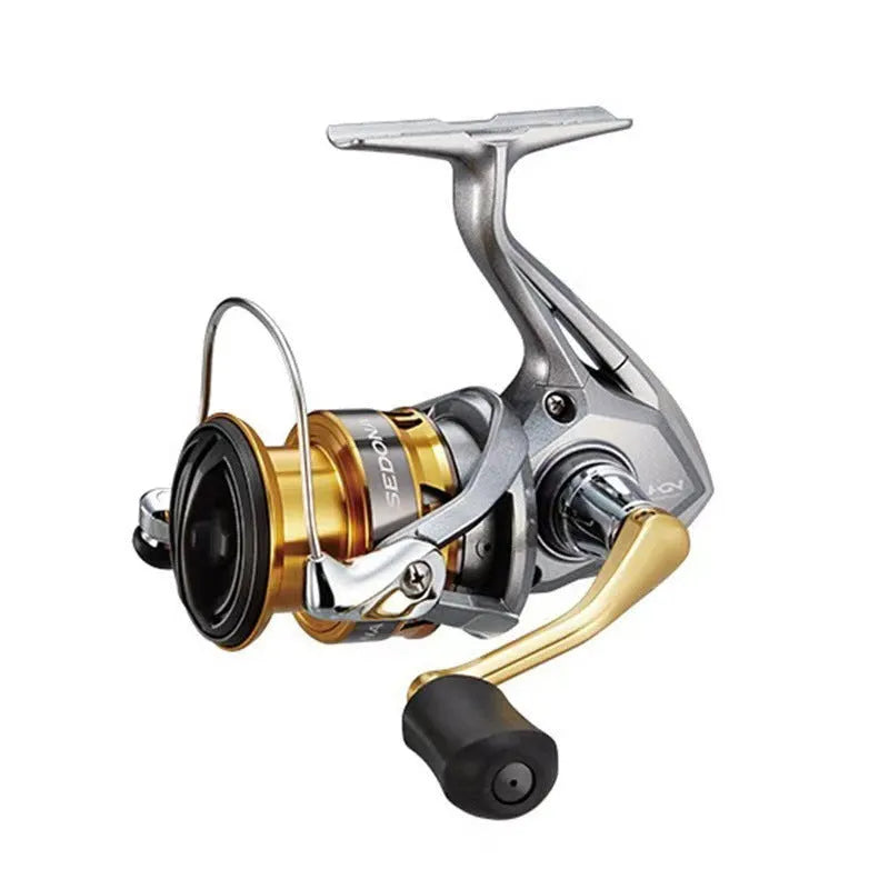 Shimano HAGANE fishing reel with AR-C spool in silver and black, size 2500 model