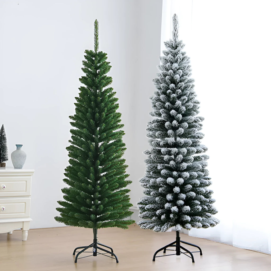 1.2m green PVC artificial Christmas tree for indoor festive decoration