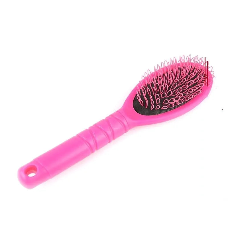 Black ring tooth hair extension comb made from ABS plastic