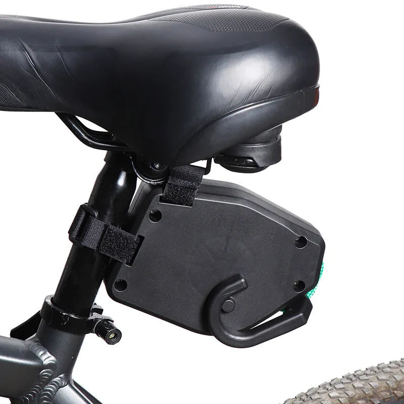 Black plastic and resin bicycle trailer traction rope for mountain bike and parent-child trailer connection