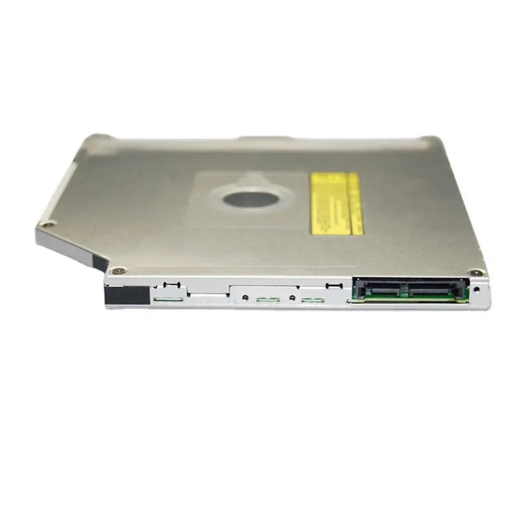 Silver aluminium built-in optical disc drive for MacBook Pro 13 inch laptops with SATA connection