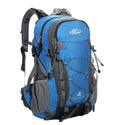 Polyester outdoor leisure backpack in green, blue, black, orange with 20-35L capacity