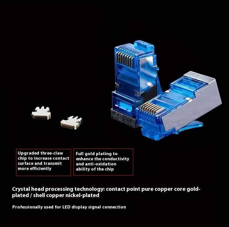 CAT6 RJ45 converter cable extension connector for Ethernet network connectivity