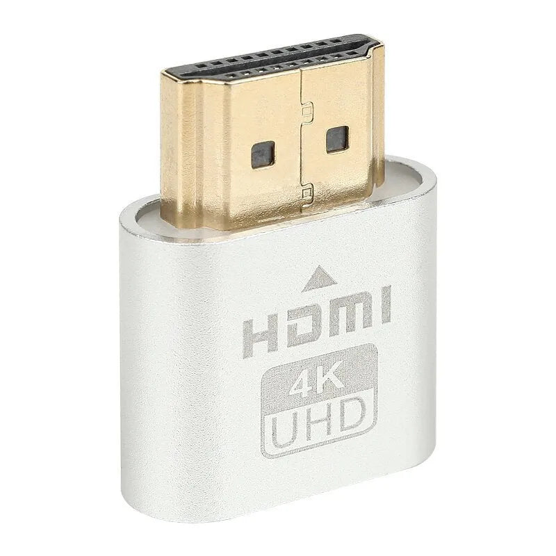 Graphics card HDMI dummy plug virtual display with 26.5mm interface in multiple colour options