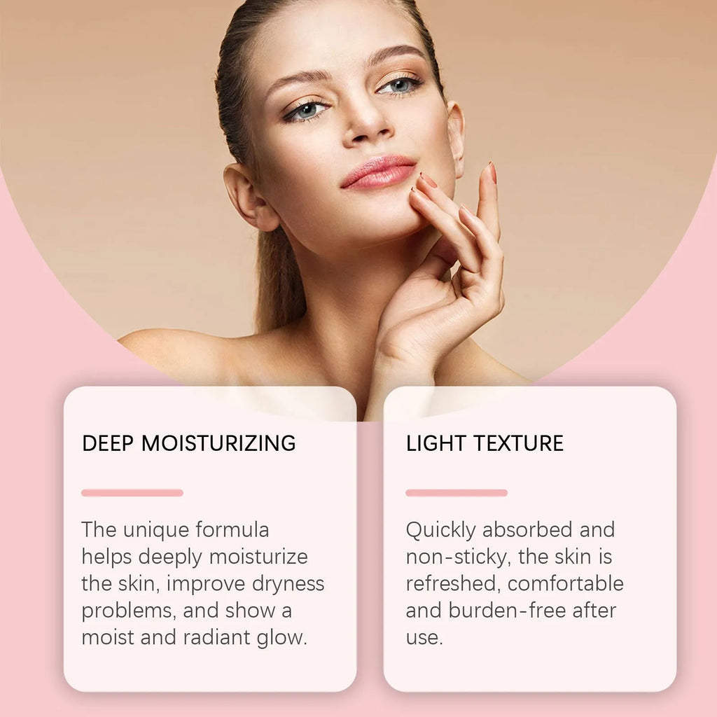 Hyaluronic Acid Skin Moisturising Lotion bottle, 120ml capacity with dropper.
