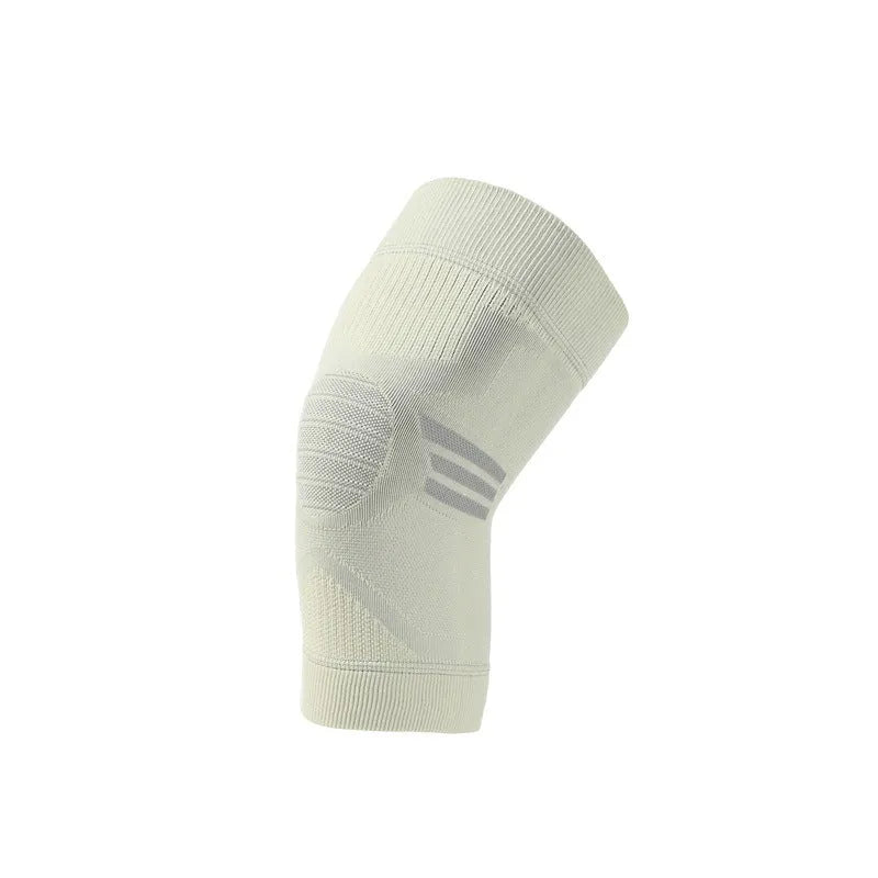 A pair of polyester sports knee pads shown in one of five available colour options for aerobics and basketball.
