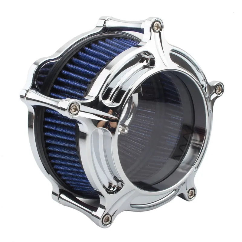 Aluminium air filter retrofitting accessory for 300 model cars in a choice of colours