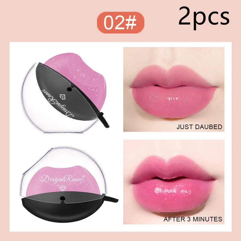 Lazy Lips Pearlescent Glitter Lipstick 9.8g in shade DR01 with pearlescent finish and water-shine effect