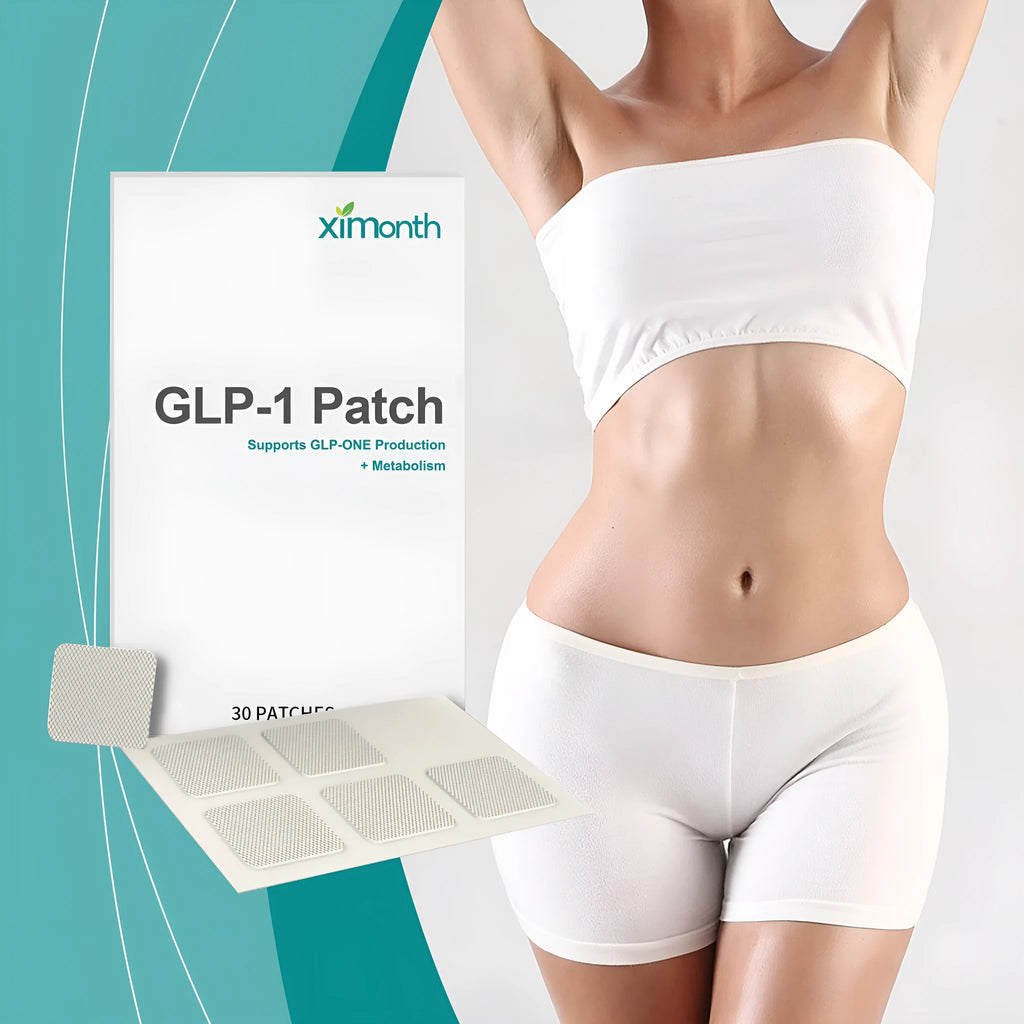 Pack of Line Lazy Massage Nursing Adhesive Body Patches, showing 30 individual patches with natural ingredients