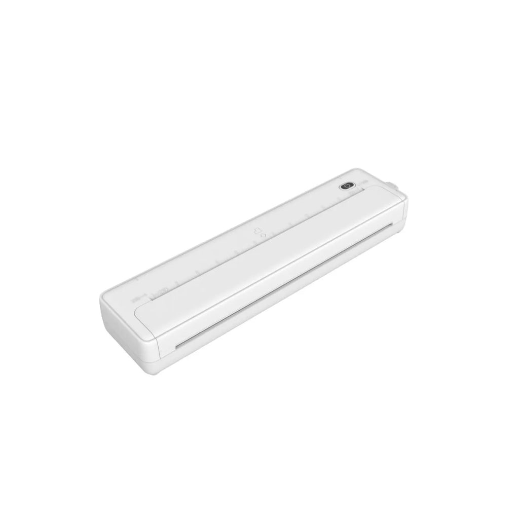 X8 portable A4 Bluetooth printer in black or white colour with wireless mobile connectivity